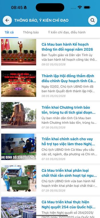 Ảnh chụp màn hình iCamau 2