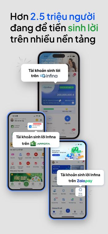 Ảnh chụp màn hình Infina 1