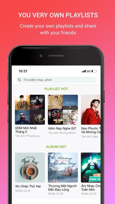 Ảnh chụp màn hình Keeng: Music Social 4
