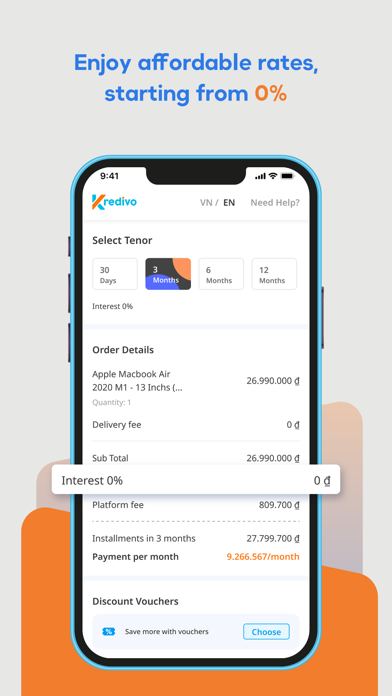 Ảnh chụp màn hình Kredivo - Buy Now Pay Later 4