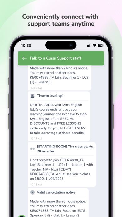 Ảnh chụp màn hình Kyna Tutor 3