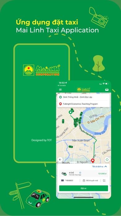 Ảnh chụp màn hình Taxi Mai Linh 1