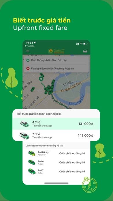 Ảnh chụp màn hình Taxi Mai Linh 2