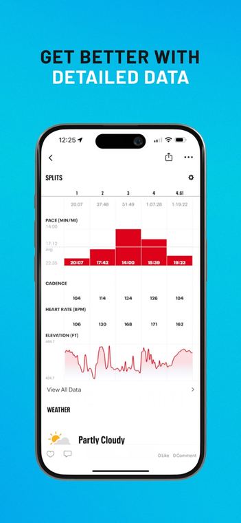 Ảnh chụp màn hình Map My Run 2