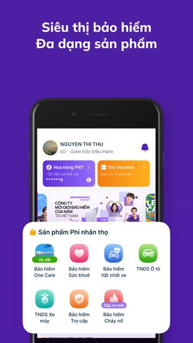 Ảnh chụp màn hình MediciPro - Bảo hiểm dễ dàng 1