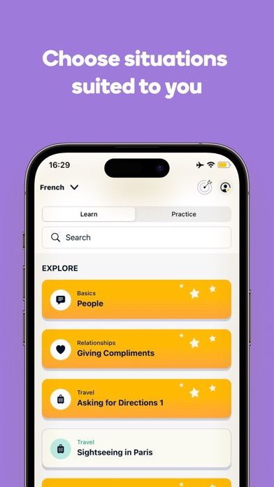 Ảnh chụp màn hình Memrise 3