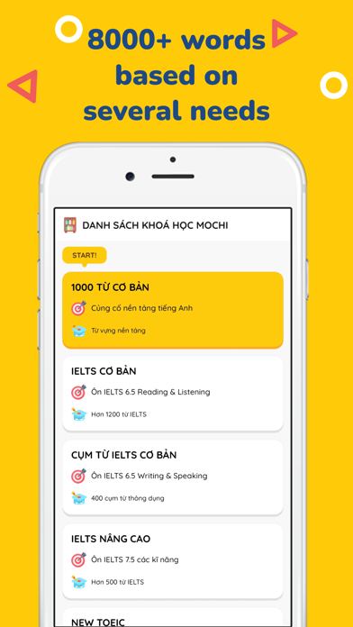 Ảnh chụp màn hình MochiVocab - Learn English 4