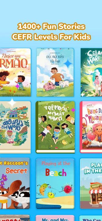 Ảnh chụp màn hình Monkey Stories:Books & Reading 4