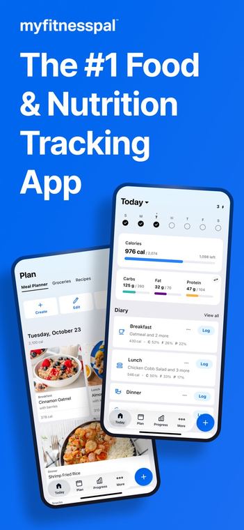 Ảnh chụp màn hình MyFitnessPal: Calorie Counter 1