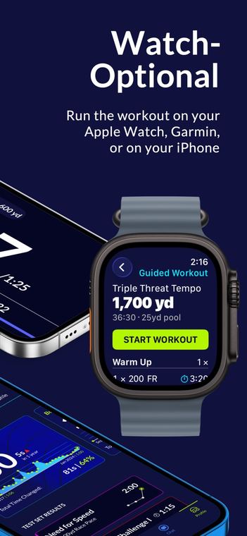 Ảnh chụp màn hình MySwimPro 3