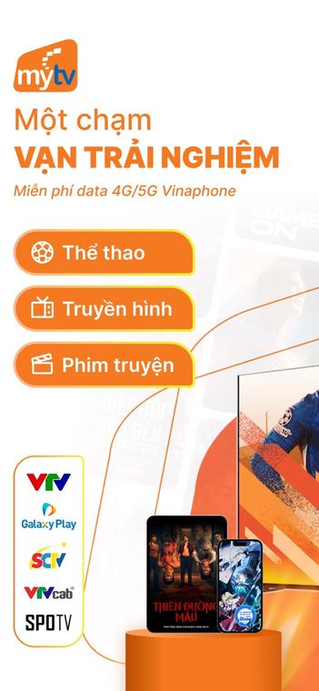 Ảnh chụp màn hình MyTV: Bóng Đá, Xem Phim, Tivi 1