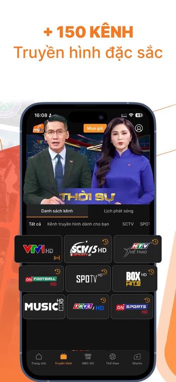 Ảnh chụp màn hình MyTV: Bóng Đá, Xem Phim, Tivi 3