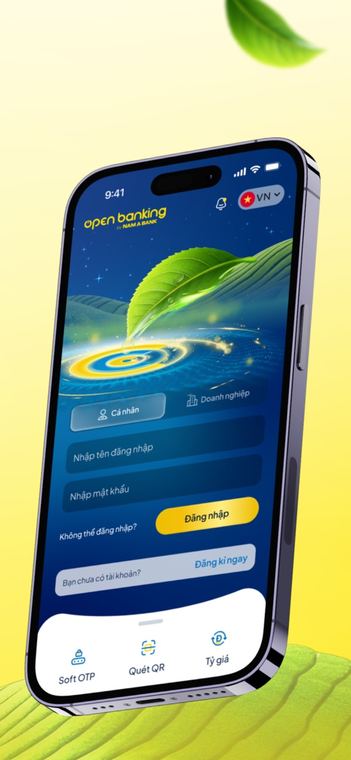 Ảnh chụp màn hình Nam A Bank 1