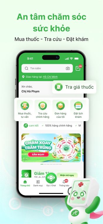Ảnh chụp màn hình Nhà Thuốc An Khang 1