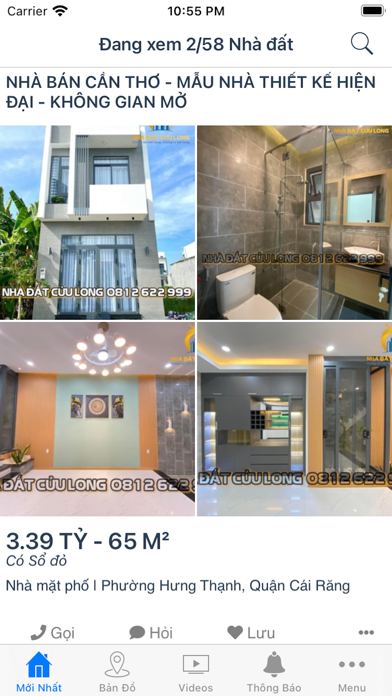 Ảnh chụp màn hình Nhadat24h.net bất động sản 2