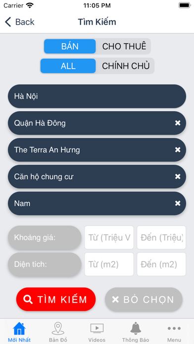 Ảnh chụp màn hình Nhadat24h.net bất động sản 3