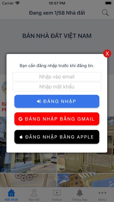 Ảnh chụp màn hình Nhadat24h.net bất động sản 4