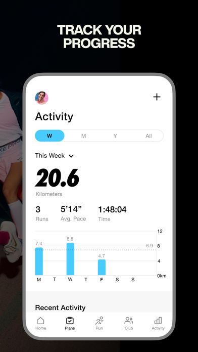 Ảnh chụp màn hình Nike Run Club 2