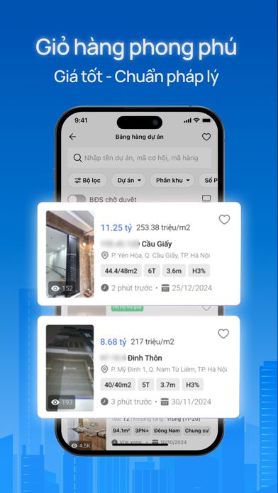Ảnh chụp màn hình OneHousing App for Agent 2
