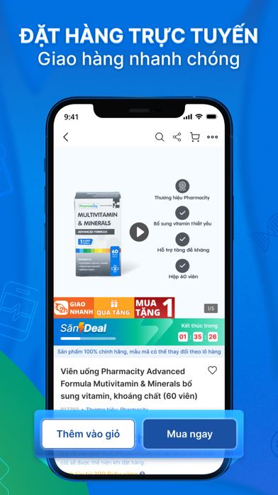 Ảnh chụp màn hình Pharmacity - Nhà thuốc uy tín 2