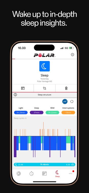 Ảnh chụp màn hình Polar Flow 3