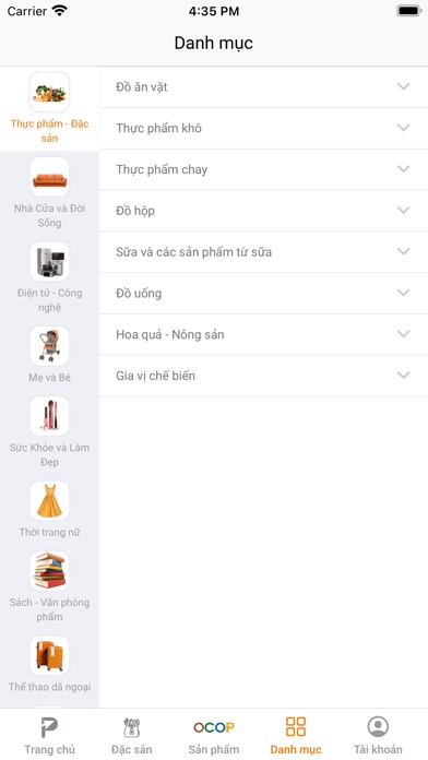 Ảnh chụp màn hình PostMart: Sàn đặc sản Việt 2