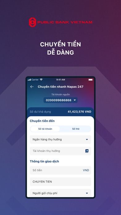 Ảnh chụp màn hình Public Bank 1