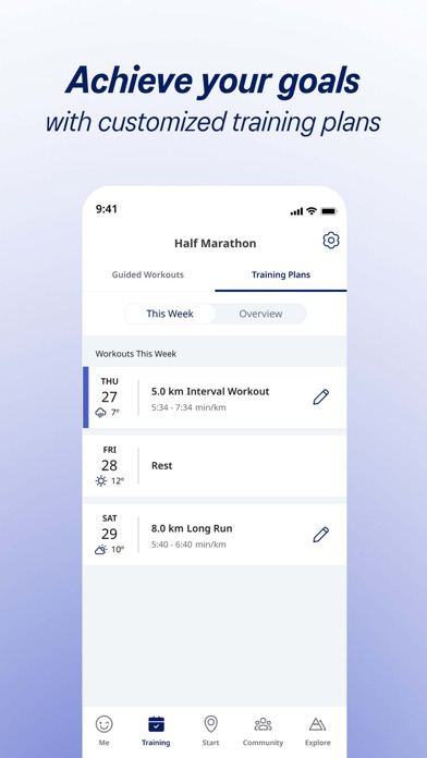 Ảnh chụp màn hình ASICS Runkeeper 3