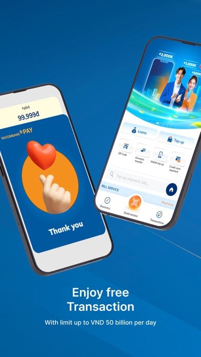 Ảnh chụp màn hình Sacombank 2