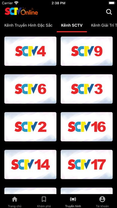 Ảnh chụp màn hình SCTV 4