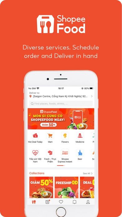 Ảnh chụp màn hình ShopeeFood 1