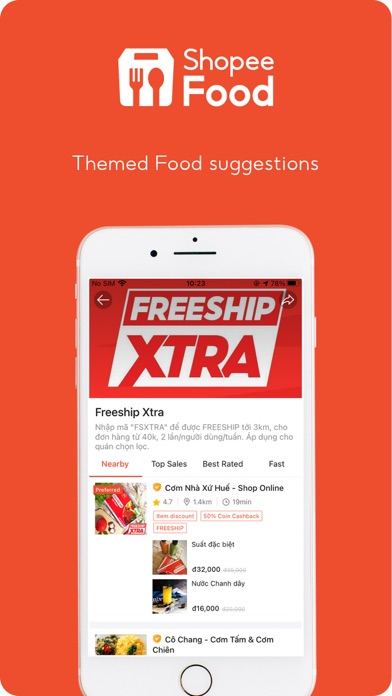 Ảnh chụp màn hình ShopeeFood 2