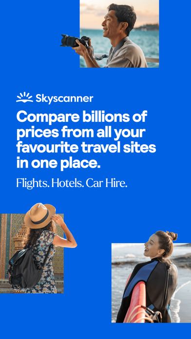 Ảnh chụp màn hình Skyscanner Flights & Travel 1