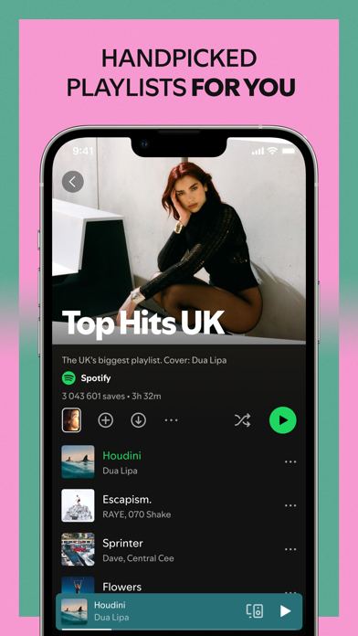 Ảnh chụp màn hình Spotify: Music and Podcasts 3