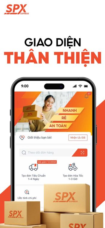 Ảnh chụp màn hình SPX: Giao Hàng Toàn Quốc 2