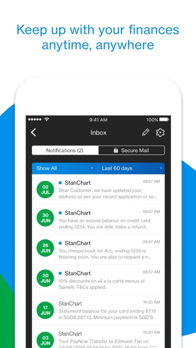 Ảnh chụp màn hình Standard Chartered 4