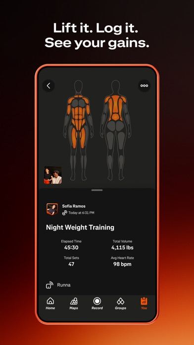 Ảnh chụp màn hình Strava: Run, Bike, Walk 4