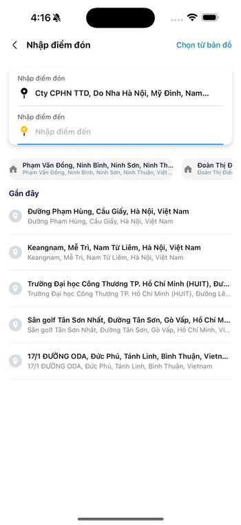Ảnh chụp màn hình Taxi Group Pro 2