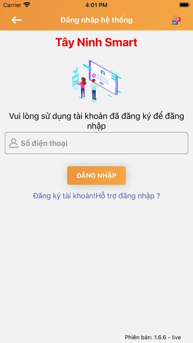Ảnh chụp màn hình Tây Ninh Smart 1