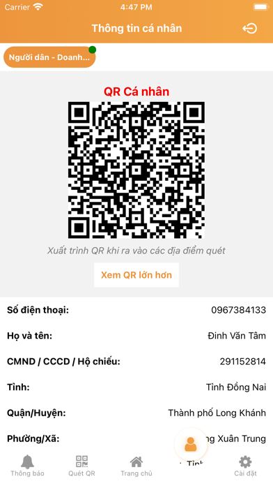 Ảnh chụp màn hình Tây Ninh Smart 2