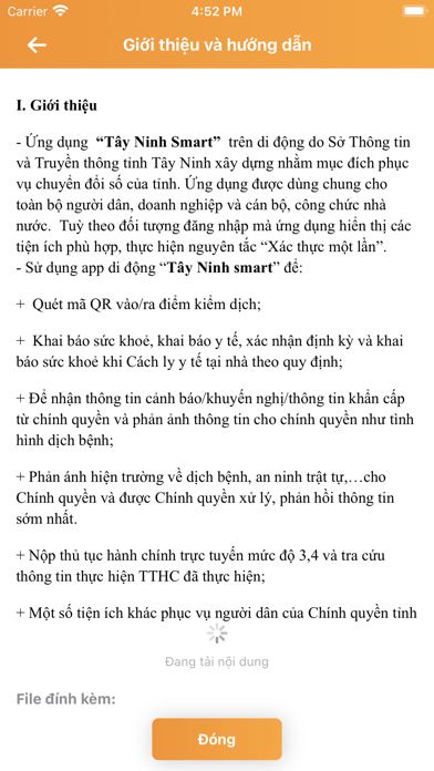 Ảnh chụp màn hình Tây Ninh Smart 4