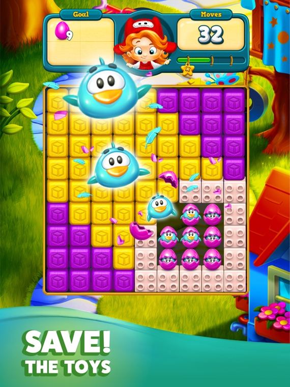 Ảnh chụp màn hình Toon Blast 1