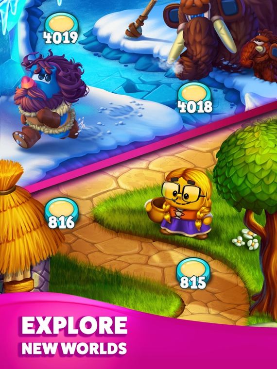 Ảnh chụp màn hình Toon Blast 2
