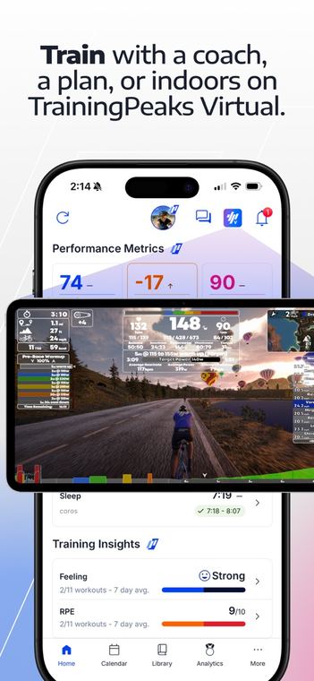 Ảnh chụp màn hình TrainingPeaks 3