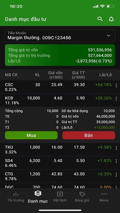 Ảnh chụp màn hình VCBS Mobile 4