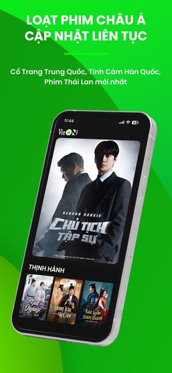 Ảnh chụp màn hình VieON 2