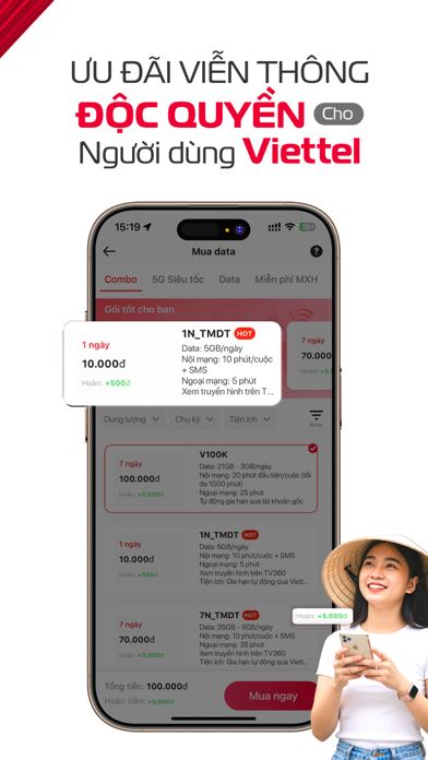Ảnh chụp màn hình Viettel Money 3