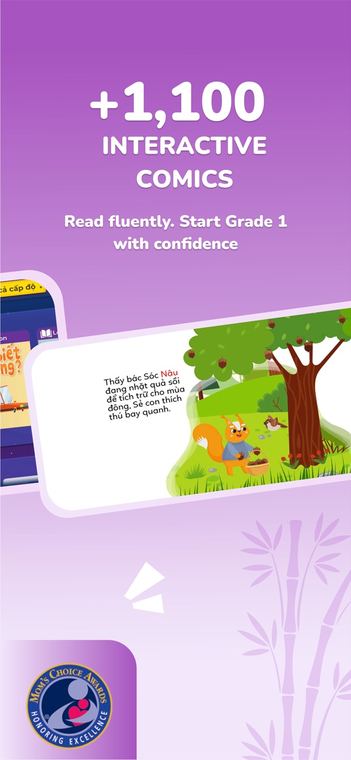 Ảnh chụp màn hình Vmonkey: Kids Learn Vietnamese 1