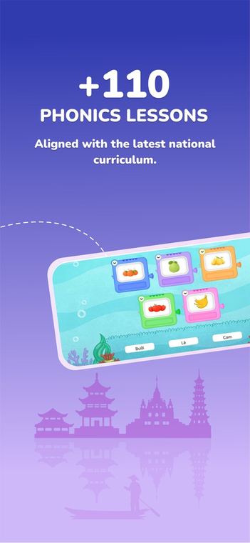 Ảnh chụp màn hình Vmonkey: Kids Learn Vietnamese 4