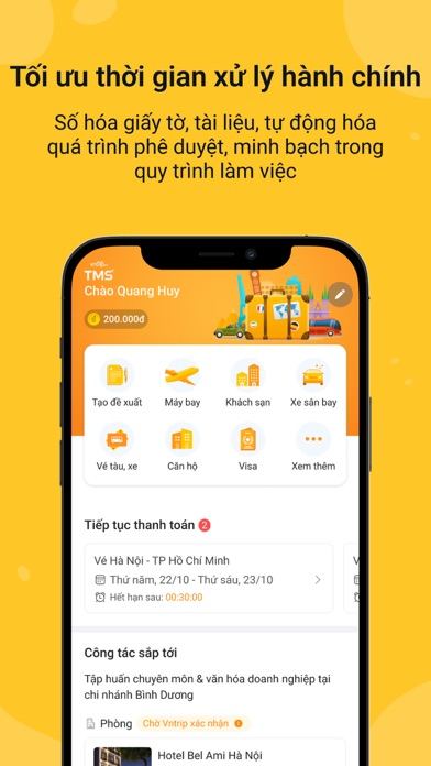 Ảnh chụp màn hình Vntrip TMS 2